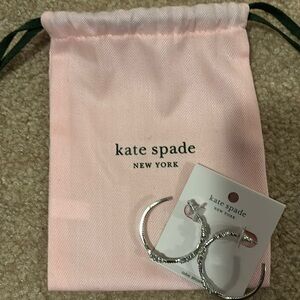 Kate spade flower earrings